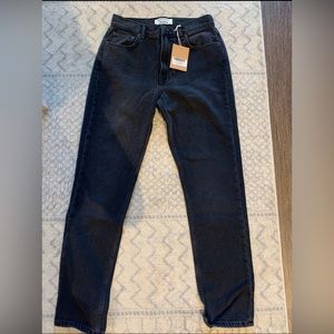 Reformation high waisted straight jeans size 26 NO TAGS